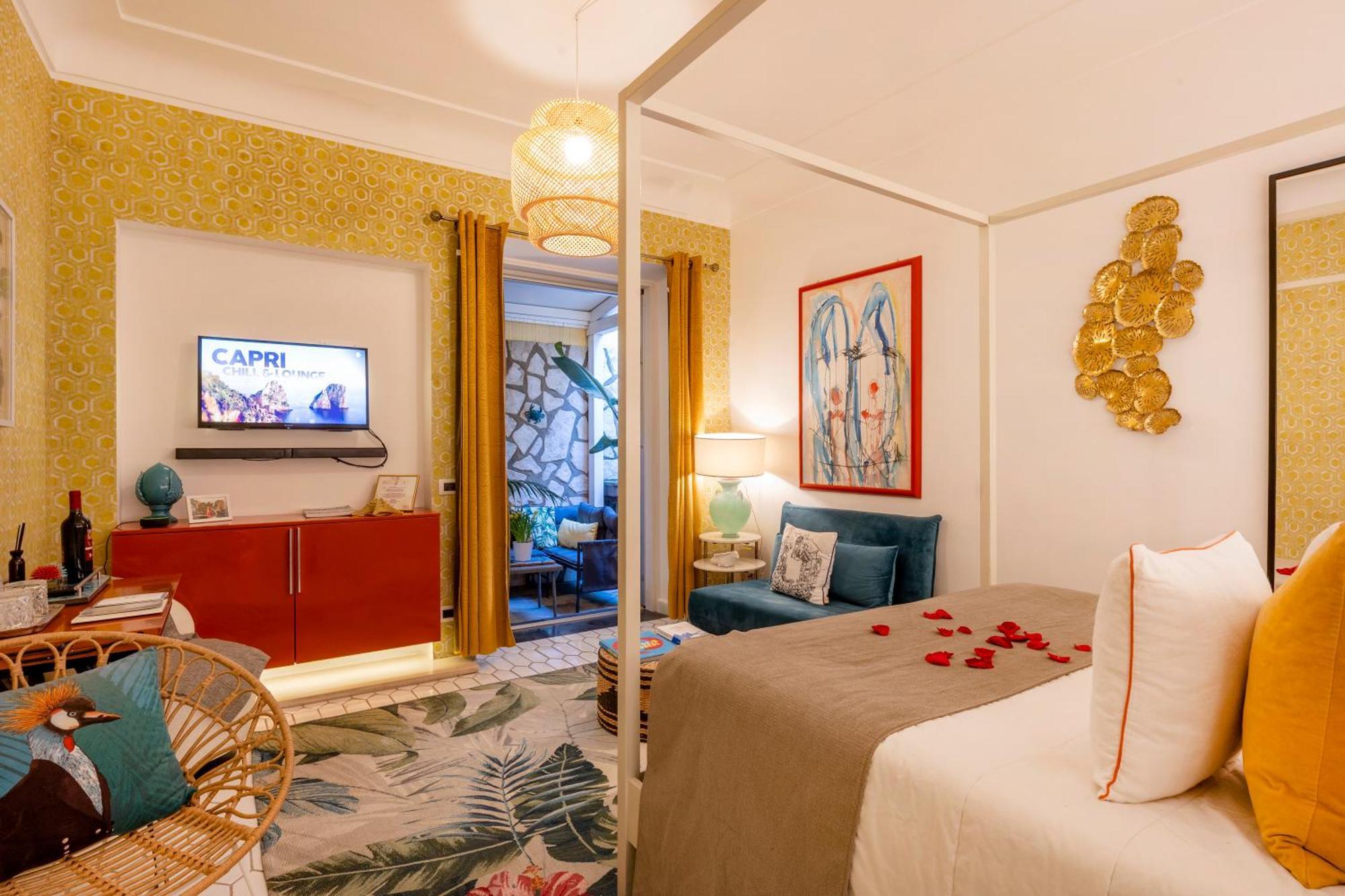 Suite Apartment Capri Con Jacuzzi In Piazzetta Dış mekan fotoğraf